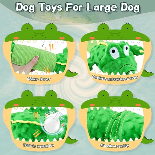 Large Squeaky Plush Dog Toys for Large Dogs W9199