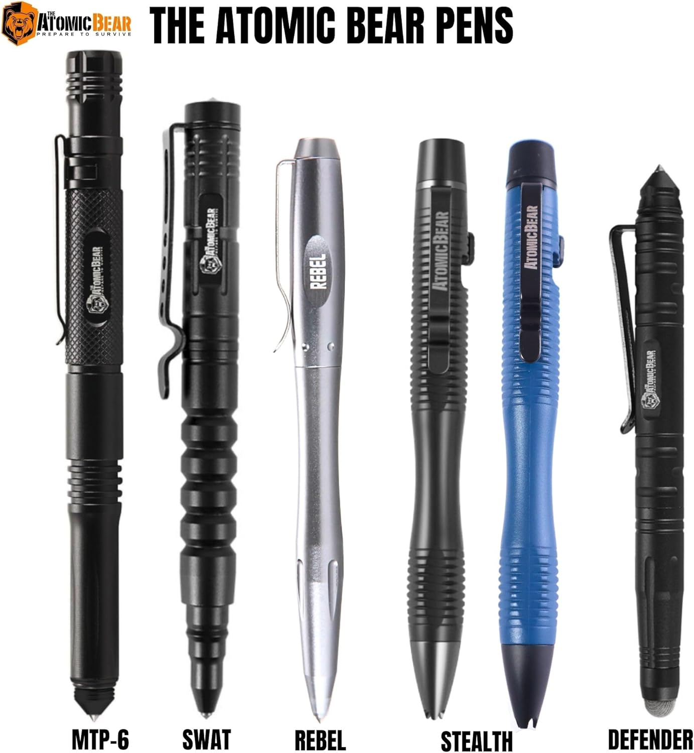 Ballpoint Pen Refills, Black Ink Medium Flow, 6 Pack B6244