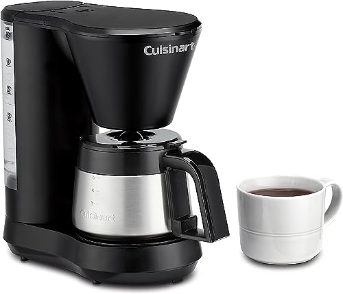 5-Cup Coffeemaker with Stainless Steel Carafe U437127