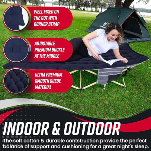 Outdoor Camping Cot Pad Mattress Lightweight Portable Waterproof K828271