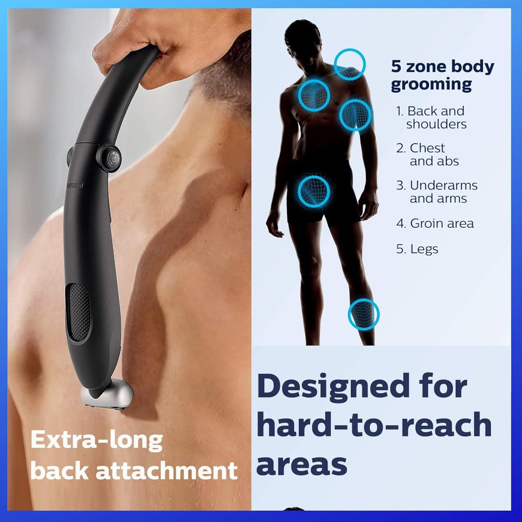 Body Groomer Shaver for Men with Back Attachment Q16871