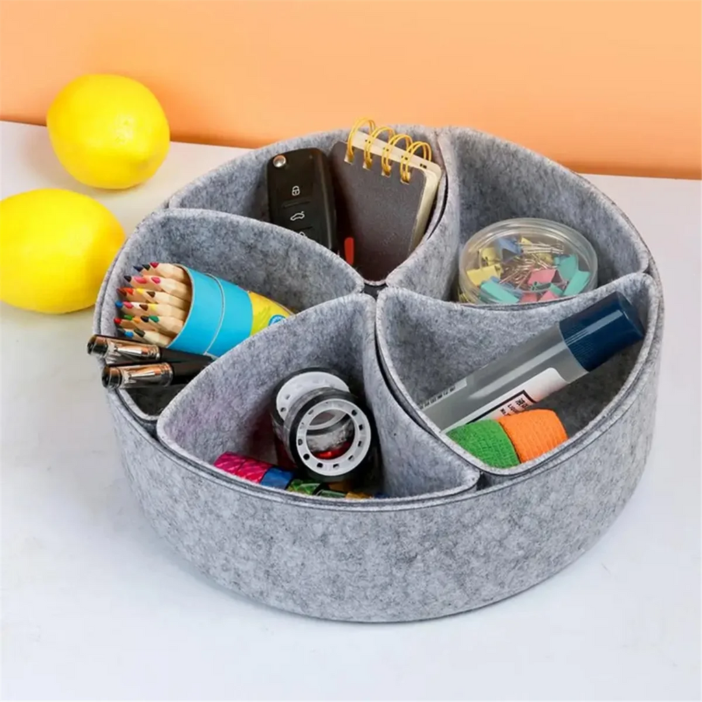Felt Drawer Organizer Dividers Storage Tray O4728