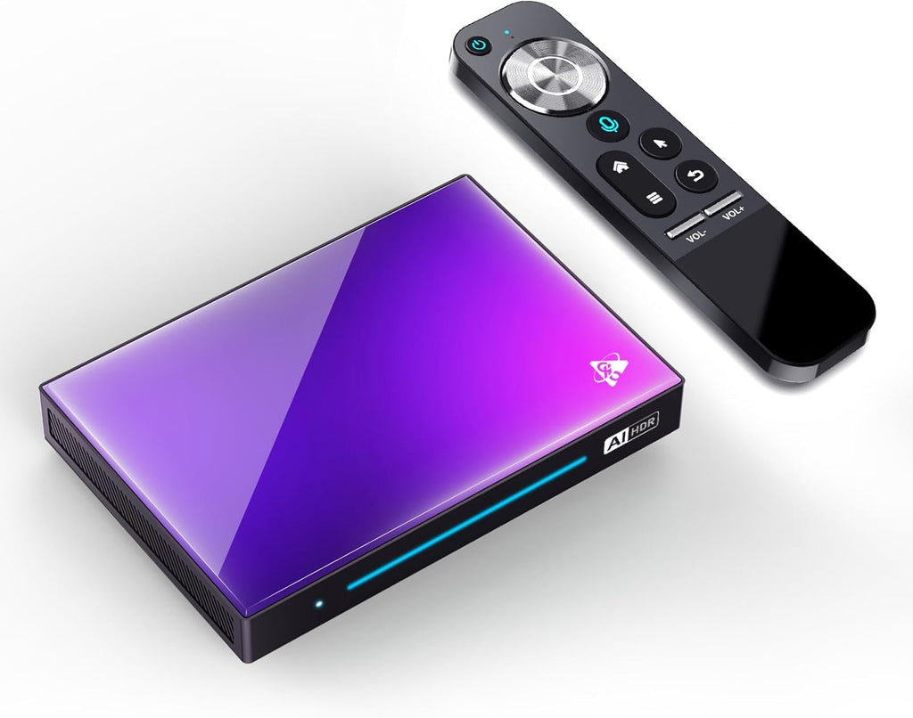 H96 MAX M9 AOSP Android TV Box 2024 8GB RAM 128GB ROM Android 14 TV Box RK3576 Octa-core WIFI6 2.4G/5G with 1000M Ethernet BT5.4 Buit-in AI NPU 6TOPS Support H.265 8K AV1 HDR Smart TV Box