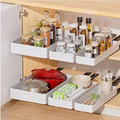 3 Pack Pull Out Cabinet Organizer, 15.7Deep Pull Out Drawers for Cabinets, Slide Out Drawers for Kitchen Cabinets, Bathroom Cabinet Organizer, Pantry, Cabinet Roll Out Drawers Shelf Storage