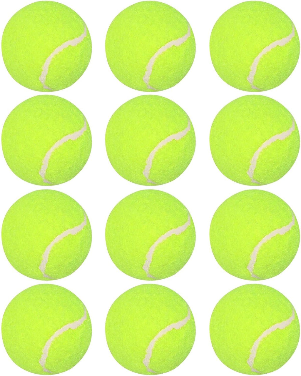 Tennis Balls for Dogs, 2-Inch Size, Compatible with Most Automatic Ball Launchers idea for small dogs(12 Balls only)