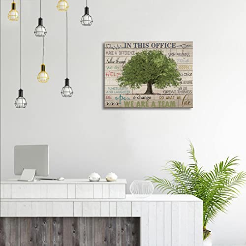 Inspirational Wall Art for Office Women Motivational Quotes Poster Framed 16x24inch B3850
