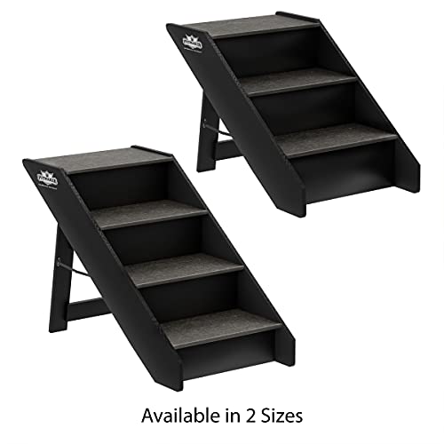 Foldable Nonslip Dog Steps for Small Pets, 3-Step Design D14594