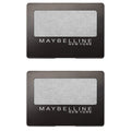(2 Pack) Maybelline Expert Wear Eyeshadow, NY Silver, 0.08 oz.