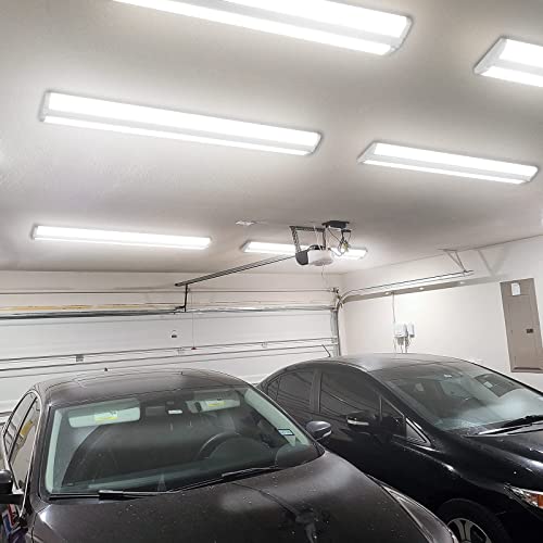 110W 8FT LED Shop Lights Ultra Slim Wraparound, 5000K, 4 Pack U501