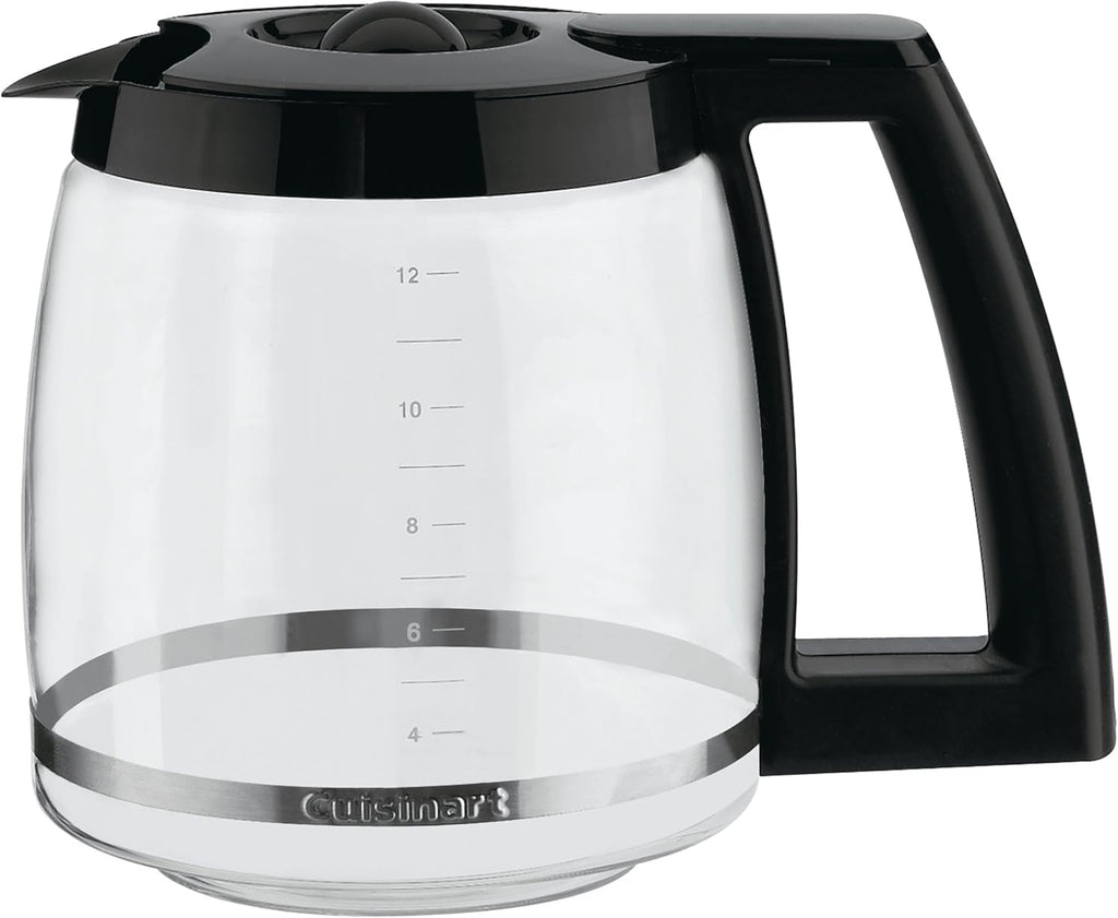 12-Cup Replacement Glass Carafe for Coffee Maker with Water Filters, 2-Pack N421