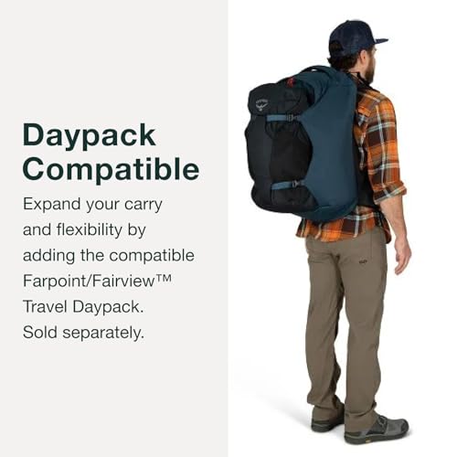 Men's 40L Travel Backpack, Black L48122