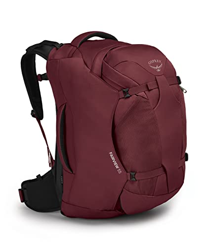 Osprey Fairview 55L Women's Travel Backpack, Night Jungle Blue