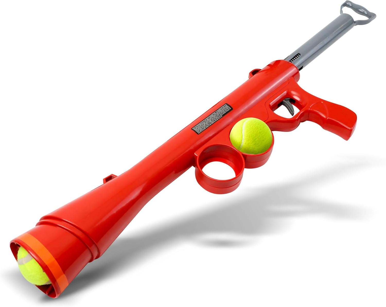 Tennis Ball Launcher for Dogs with 2 Balls and Shoulder Strap H4904