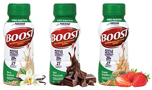 High Protein Shake Variety Pack, 12 Count M47637