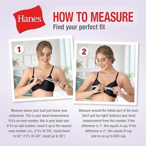 Women's Wireless T-shirt Bra, Convertible Smoothing Bra B100491