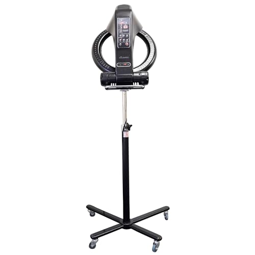 Infrared Hair Color Processor with Rolling Base - Adjustable Standing Hair Dryer for Salon Use S19669