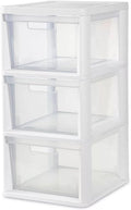 Sterilite 3-Drawer Tower - White