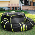 Outdoor Cat Enclosures Playground, Cat Tent with Claw Proof Tunnel and Floor, Outdoor Cat Tunnel with Storage Bag, Outside Cat House for Indoor Cats, Portable Enclosed Safe Playpen for Cats