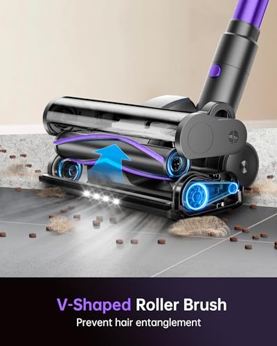Cordless Stick Vacuum for Home, 38Kpa Suction, 55 Mins Runtime, Lightweight N84477