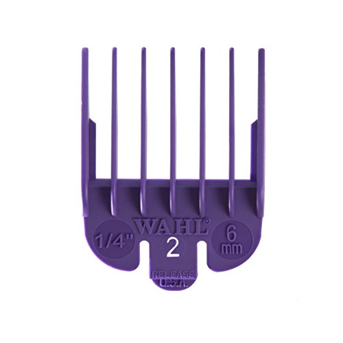 Purple #2 Comb Attachment 1/4" (6.0mm) for Hair Clippers B828507