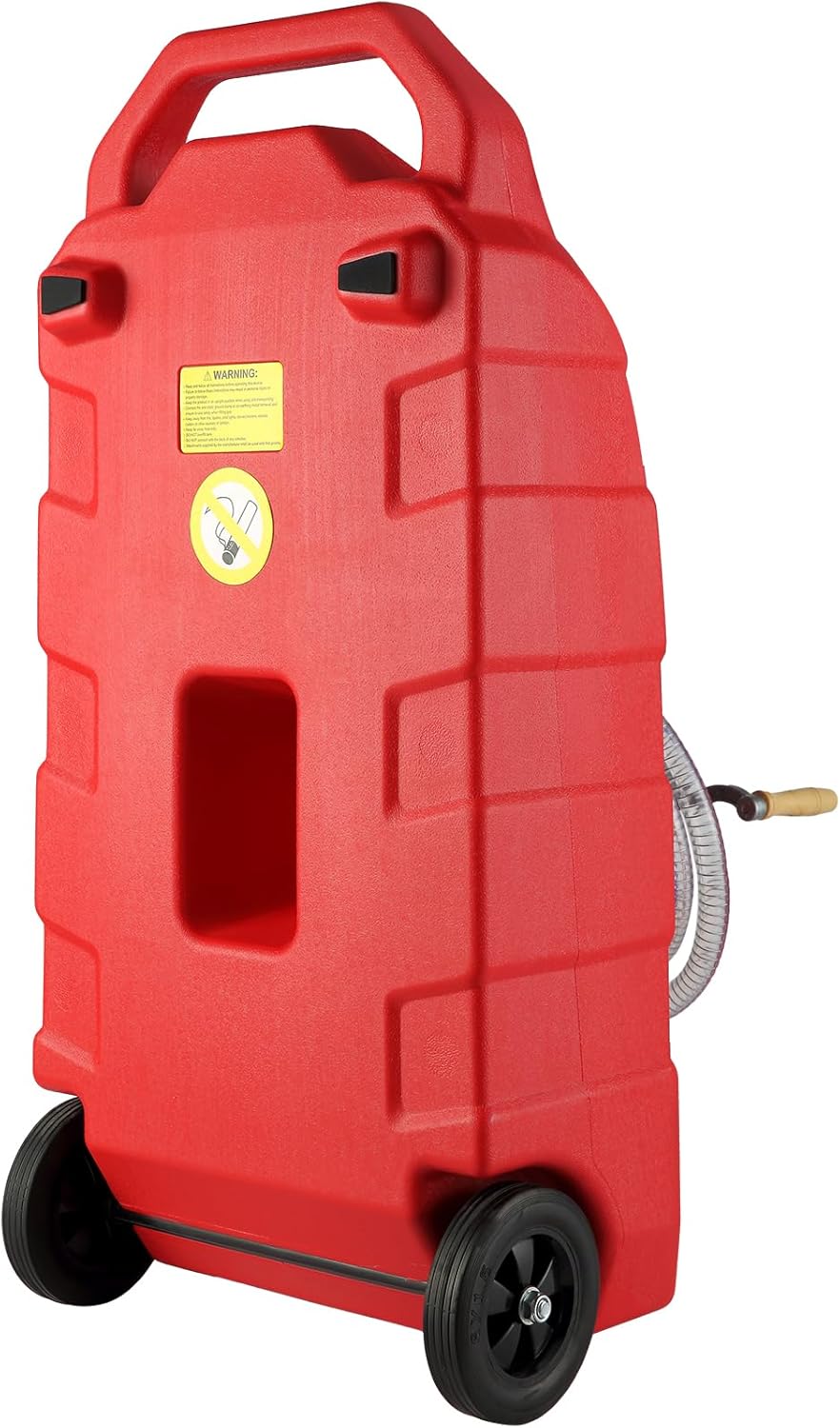 16 Gallon Fuel Caddy, Portable Gas Storage Tank with Hand Pump K172