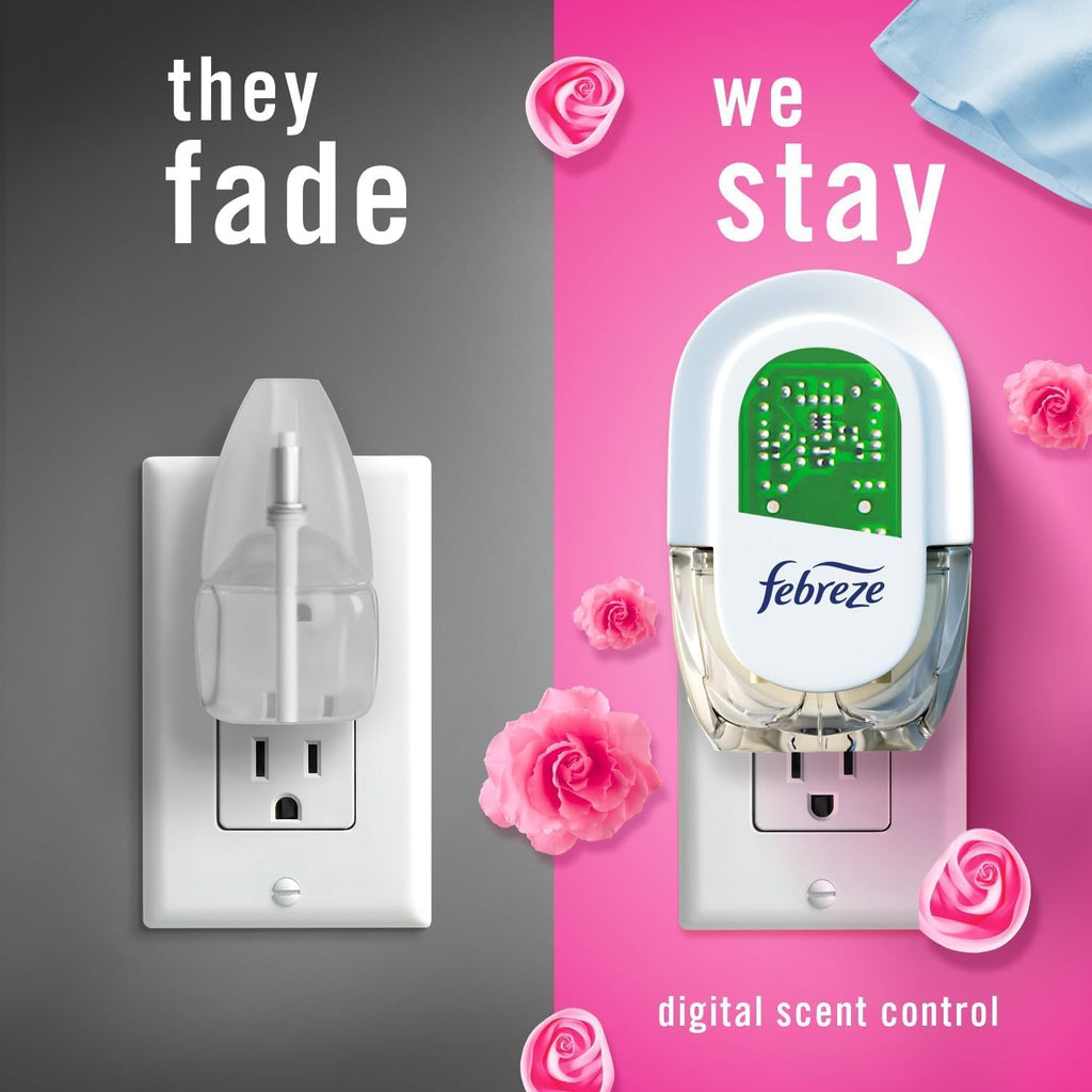 Air Freshener Plug-in with Oil Refills, Lavender and April Fresh T28784