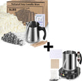 Soy Wax Candle Making Kit Supplies, Natural Candle Wax For Candle Making, DIY Art&Crafts Kit For Adults,Beginner,Kids, Including 5lbs Soy Wax Flakes,100 Candle Wick,10 Centering Devices,Melting Pot