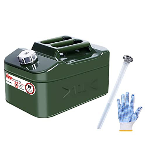 5 Gallon Metal Tank, Jerry Can - (20L Green)