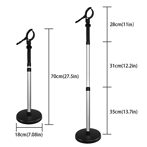 Hair Dryer Stand, 360 Degree Rotating, Hands-Free Holder with Heavy Base Q689454