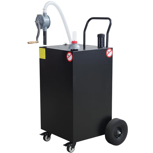 45 Gallon Portable Fuel Storage Tanks Gas Caddy Storage Diesel Kerosene Storage Containers for Boat, Atv, Car, Motorcycle