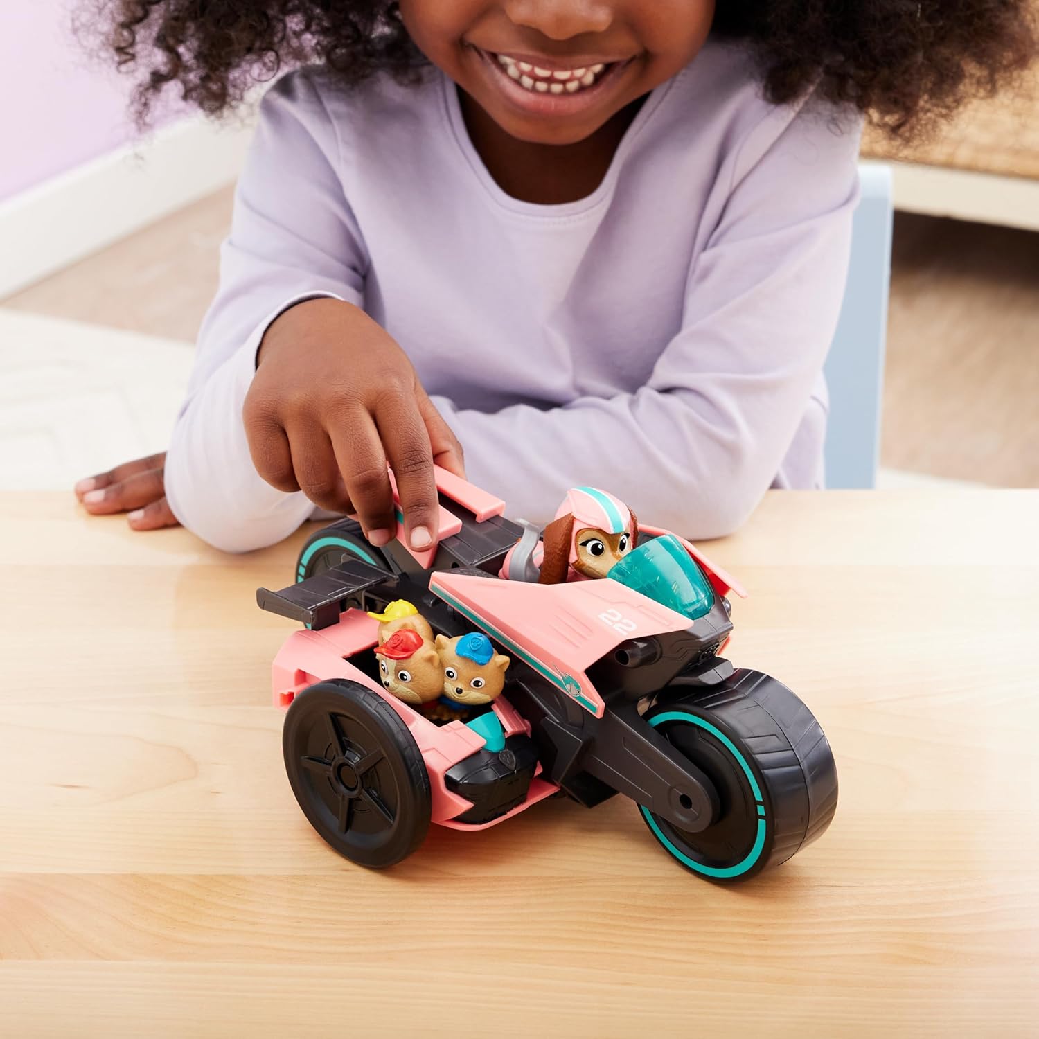 Paw Patrol Mighty Movie Liberty & Poms Vehicles R721901