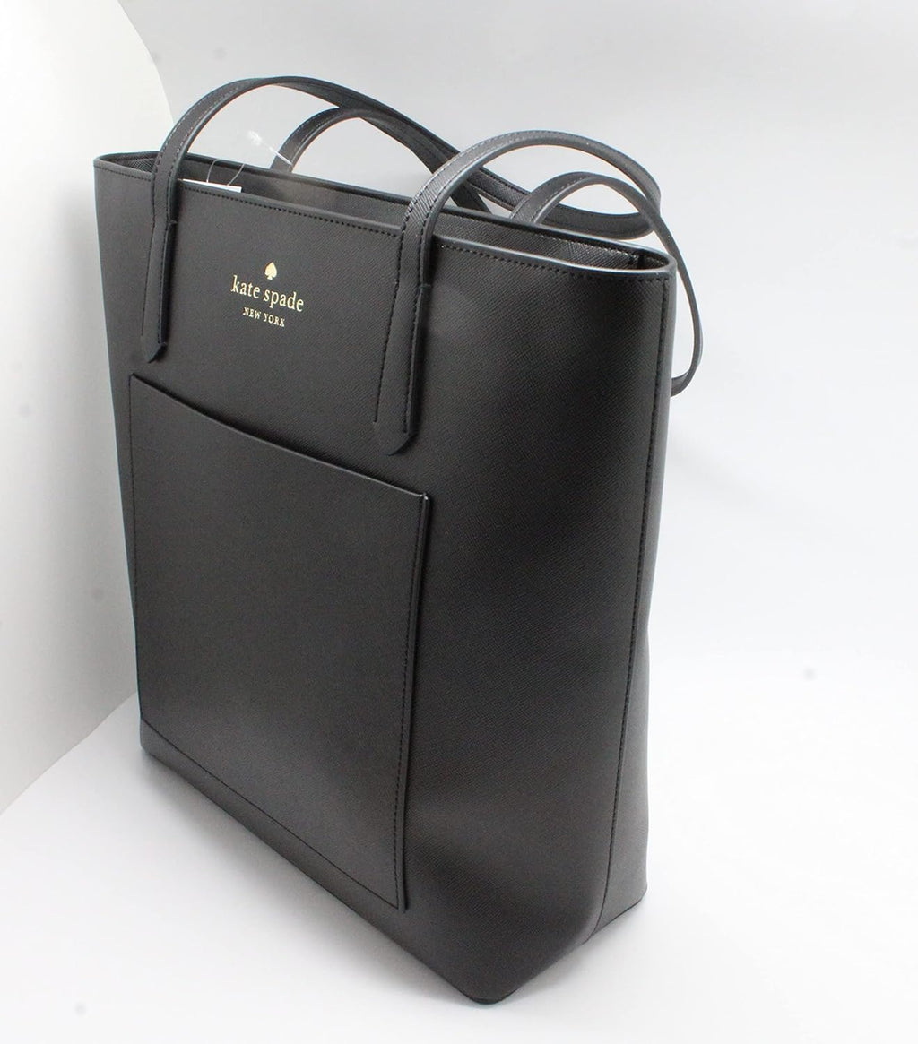 Leather Tote Bag (Black) D7862