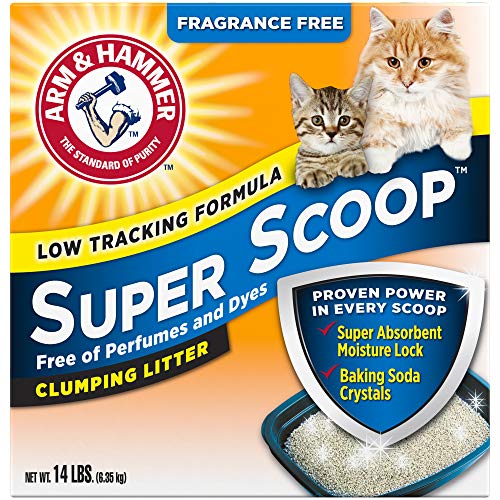 Clumping Cat Litter, Fragrance Free 40lb L65406