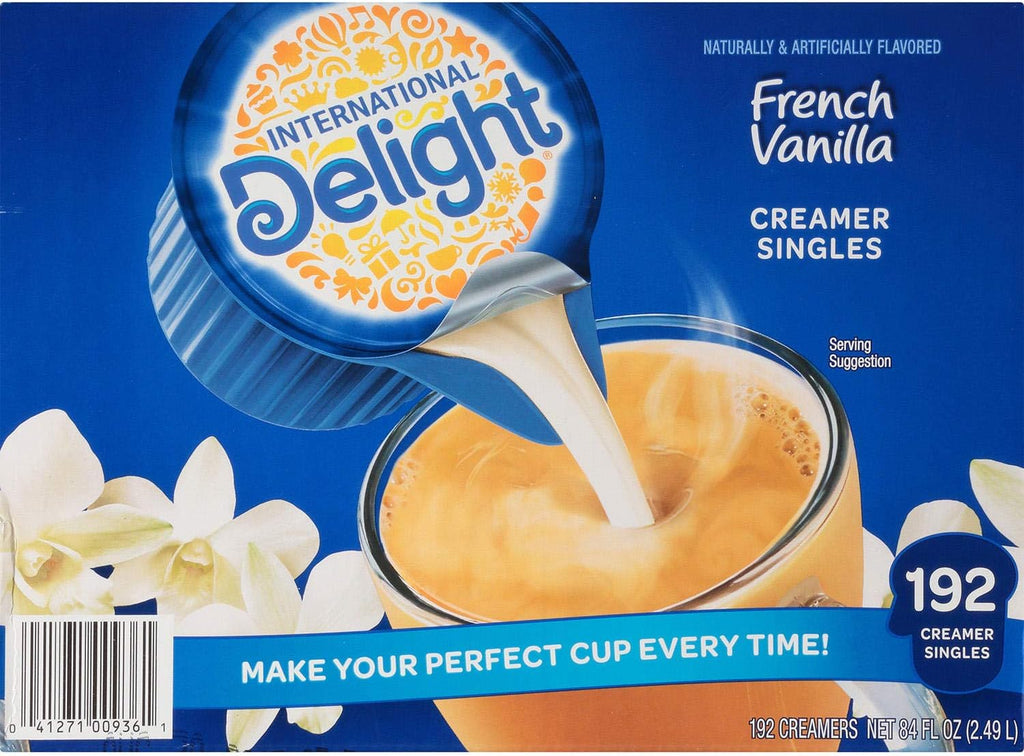 French Vanilla Coffee Creamer, 192 Single-Serve Cups V9256