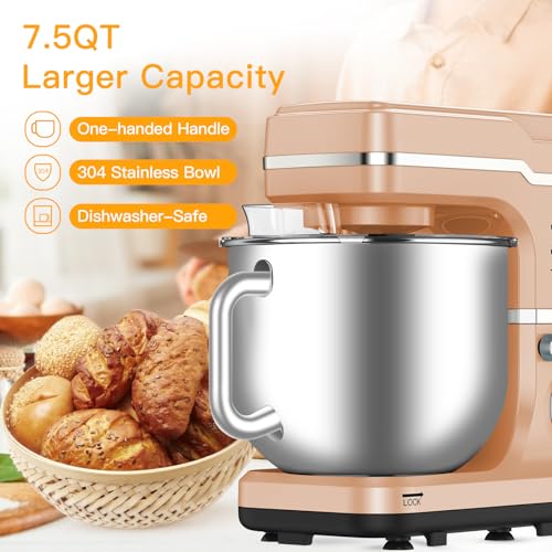 7.5 Qt Tilt-Head Stand Mixer with Stainless Steel Bowl Z1587