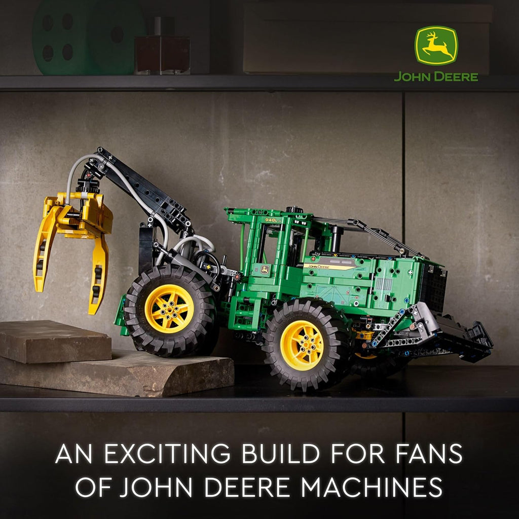 Technic John Deere 948L-II Skidder Building Kit for Kids Ages 11 and Up C987