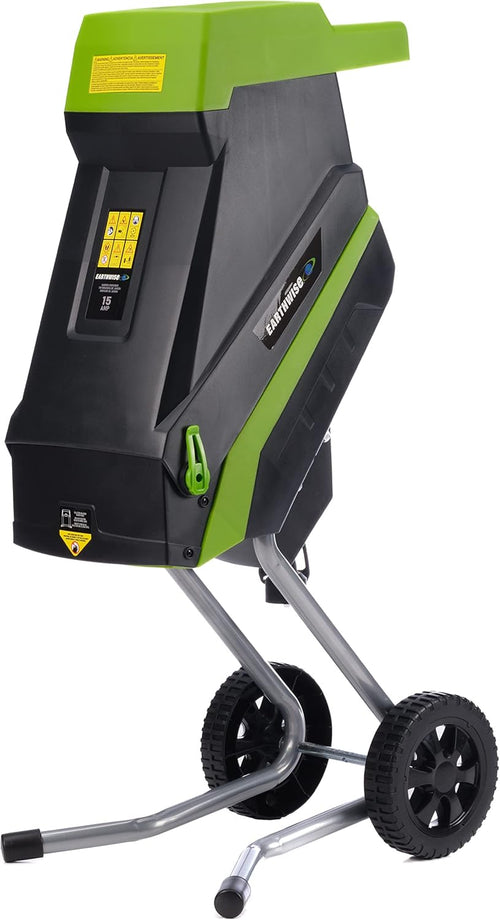 15-Amp Electric Corded Chipper/Shredder with Collection Bag R337969