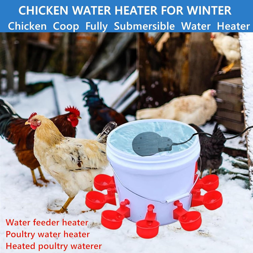 Submersible Bird Bath Heater 500W for Winter V153