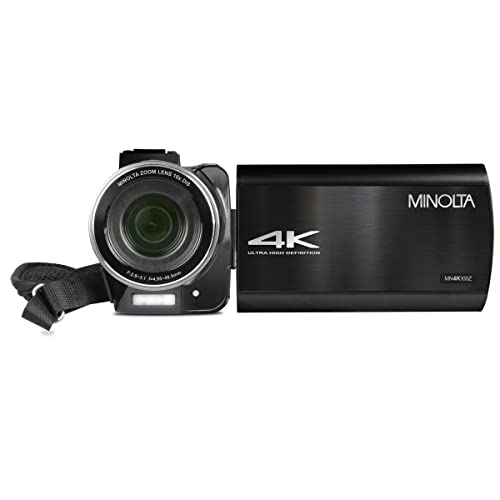 4K Ultra HD Camcorder with 10x Optical Zoom D76553