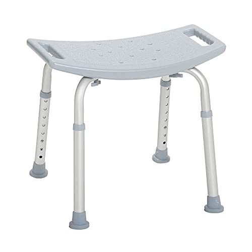 4 Wheel Rollator Walker with Seat, Height Adjustable, Blue C462
