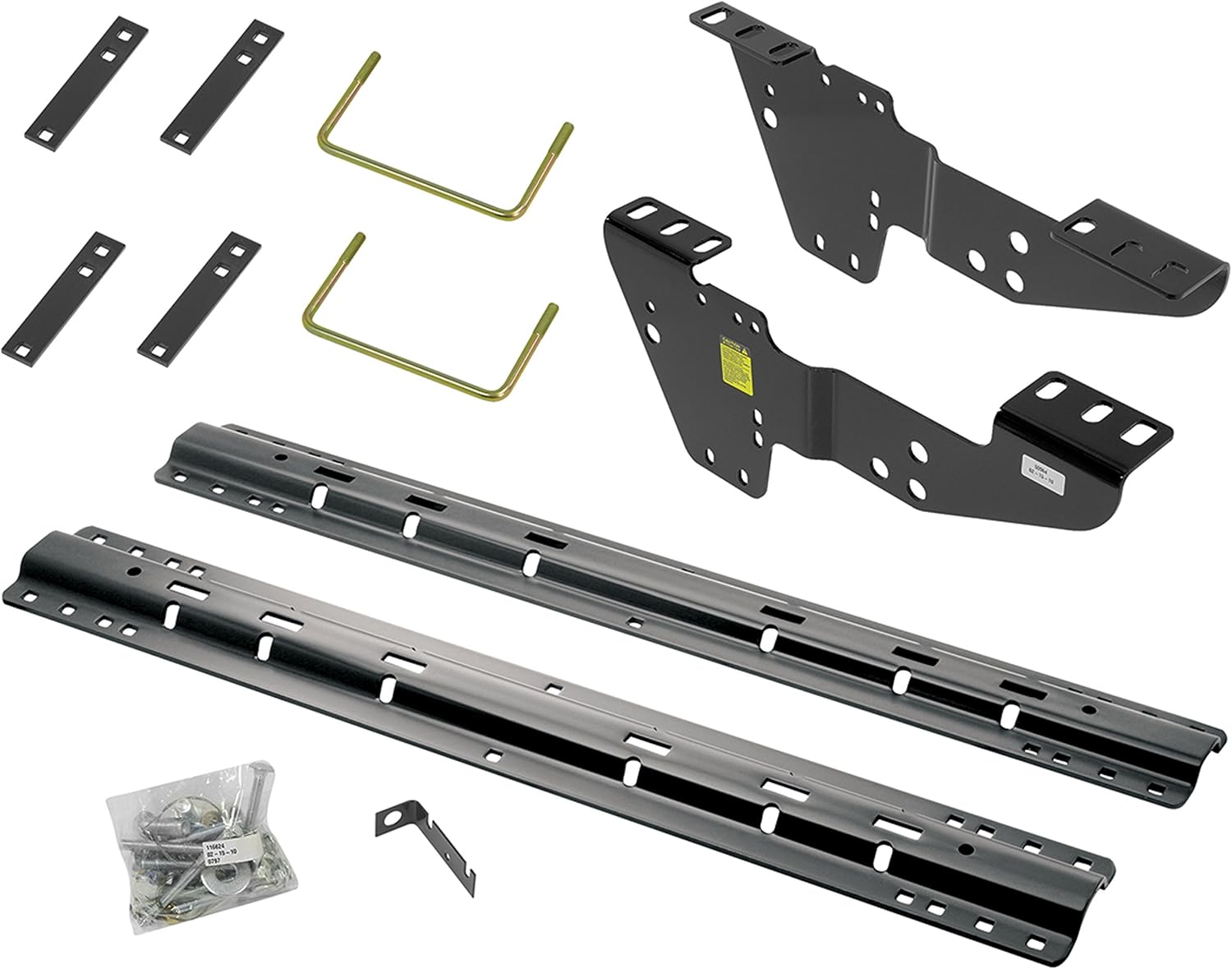 Reese 50064-58 Custom Fifth Wheel Brackets with 10-Bolt Rail Kit for Chevrolet, GMC, Silverado and Sierra