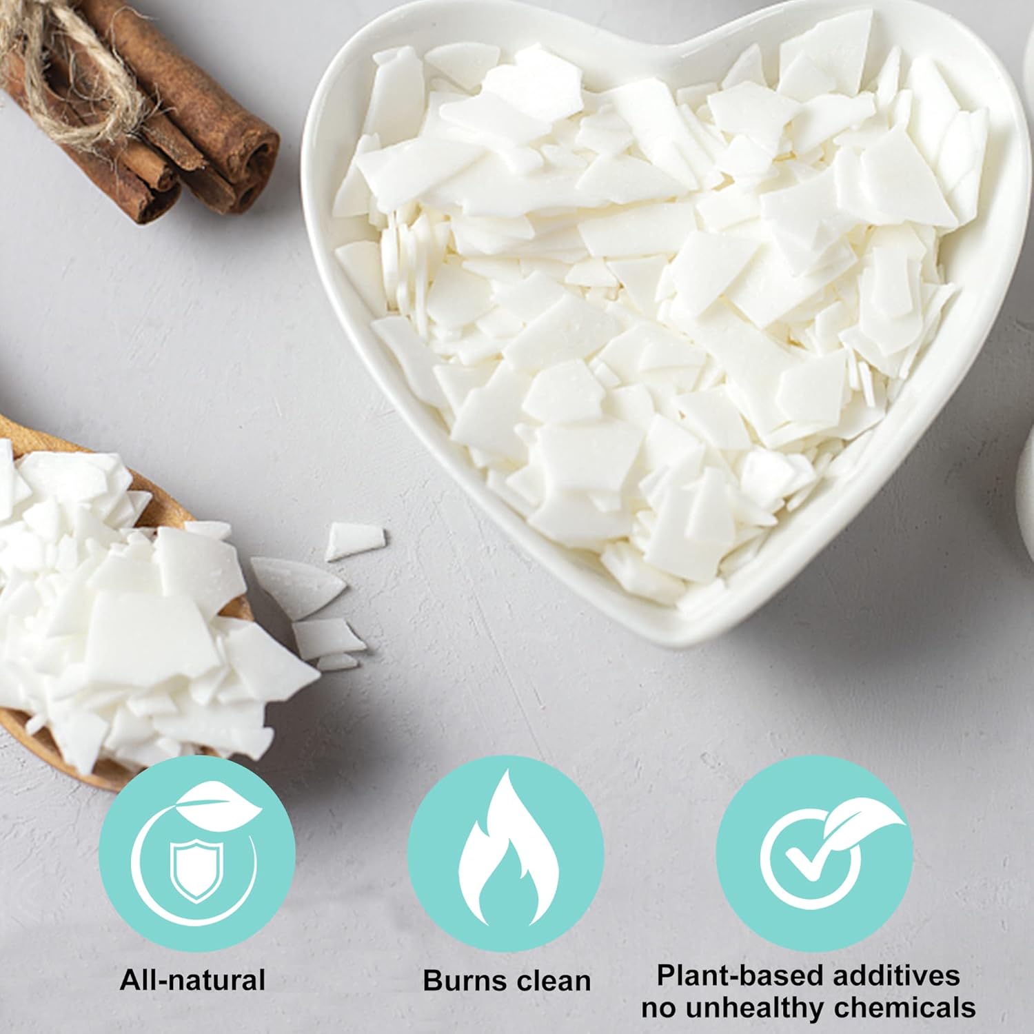 Soy Wax Candle Making Kit with Wicks and Melting Pot E7155
