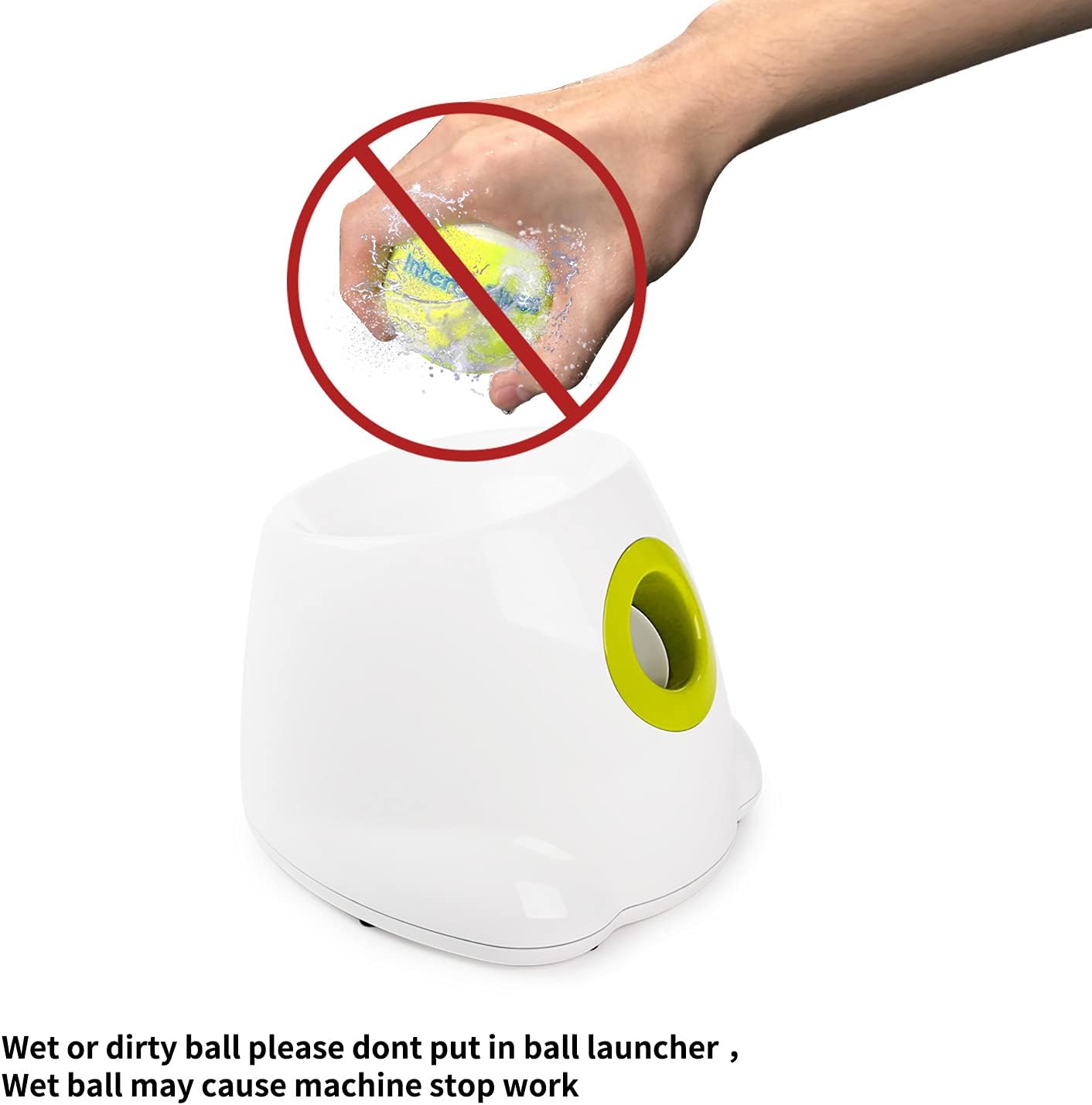 Dog Ball Launcher Automatic with 9 Tennis Balls T2766