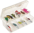 Plano Compact 1 Tray Tackle Box, Premium Tackle Storage, Clear (3510-01), 8 1/4" l x 4 1/4" w x 2 1/2" h
