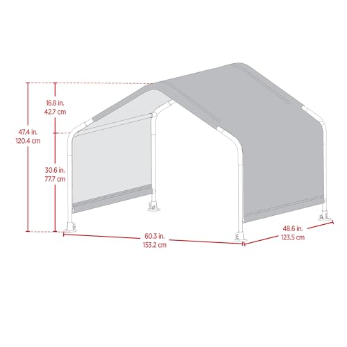 Outdoor Pet Shade Canopy Tent for Medium to Large Dogs Y824388