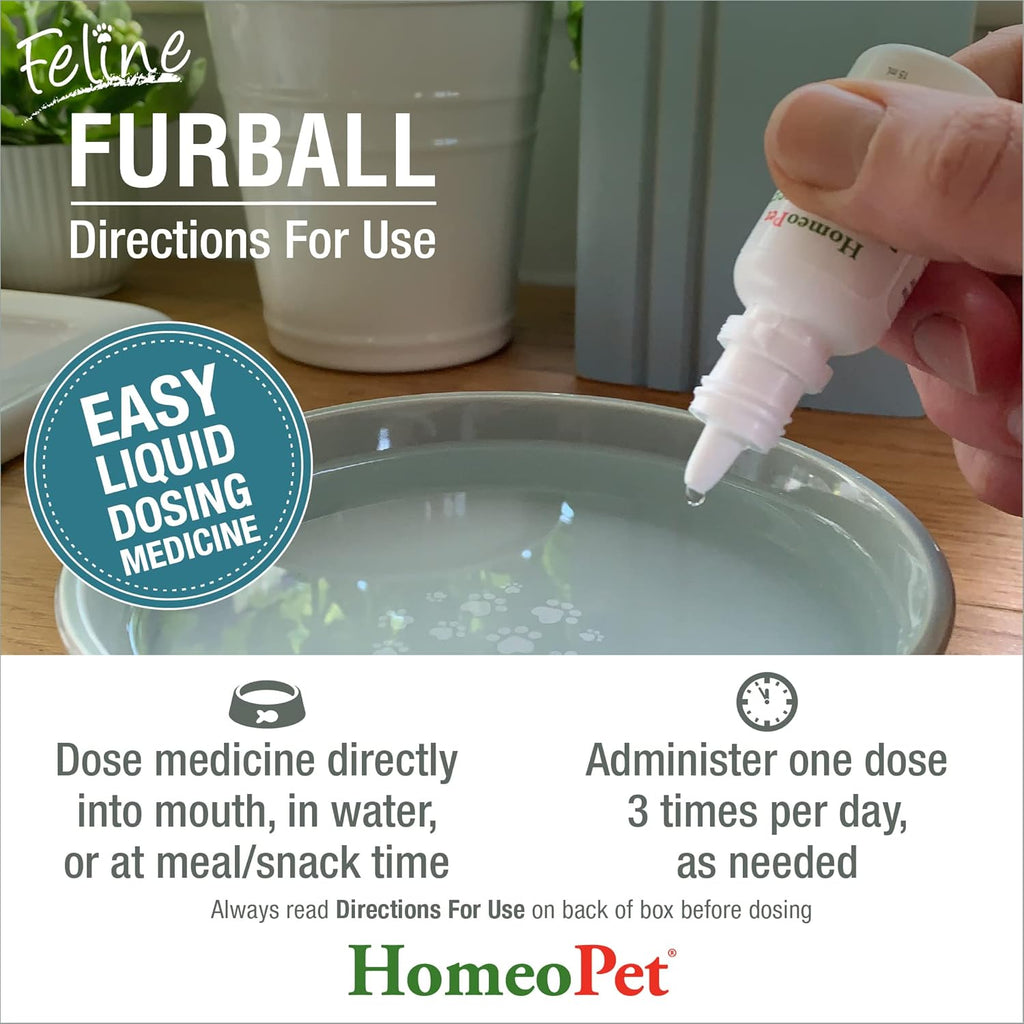 Natural Hairball Medicine for Cats, 15 Milliliters M98546