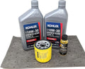 Kohler Genuine 52 050 02-S Oil Change Kit w/pad 10W30 Oil and fuel treatment