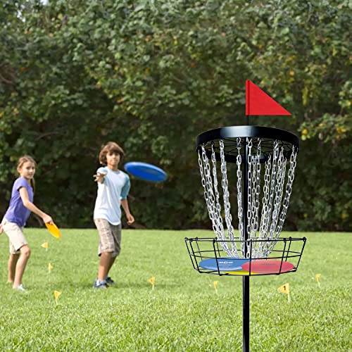 Disc Golf Basket with 6 Discs and Carry Bag N3802