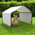 Dog Shade Shelter Outdoor Tent for Medium/Large Dogs,Outdoor Dog House,4'x4'x3' Dog Tent Outdoor,Outside Sun Rain Canopy Pet Houses for Dog/Cat/Rabbit/Pig
