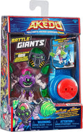Akedo 14287 Ultimate Arcade Warriors Giants Mini Battling Action Figures Ready, Fight, Split Strike-Drillborg